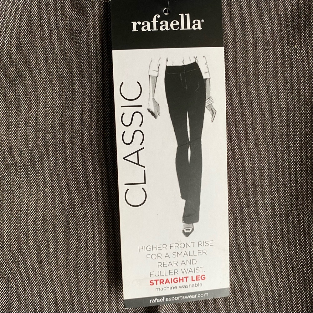 Rafaellar Classic Straight Leg Dress pants